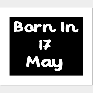 Born In 17 May Posters and Art